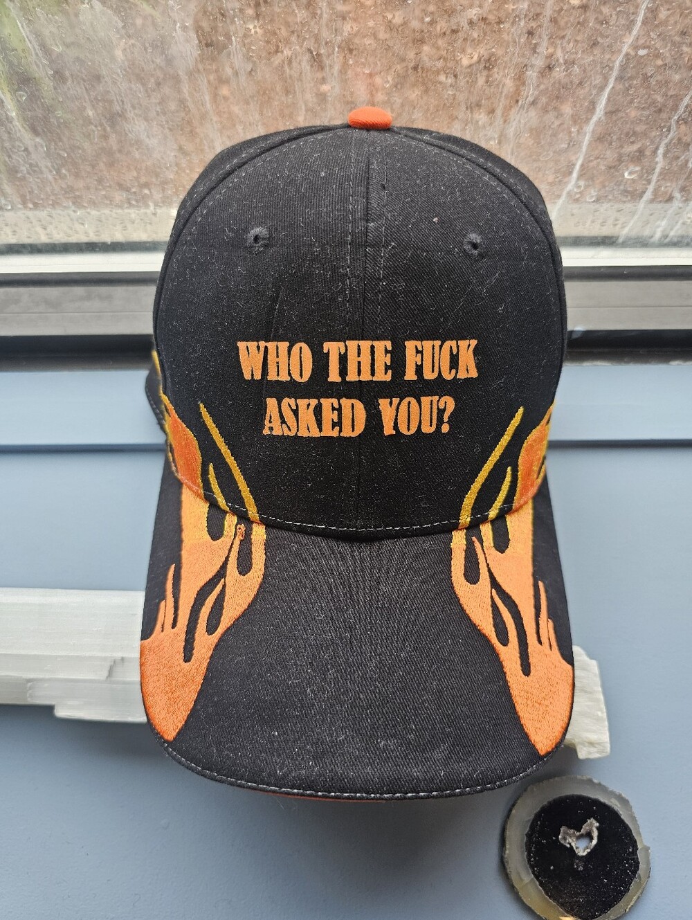 Rebel Soul Collective Who TF Asked You? Baseball Hat